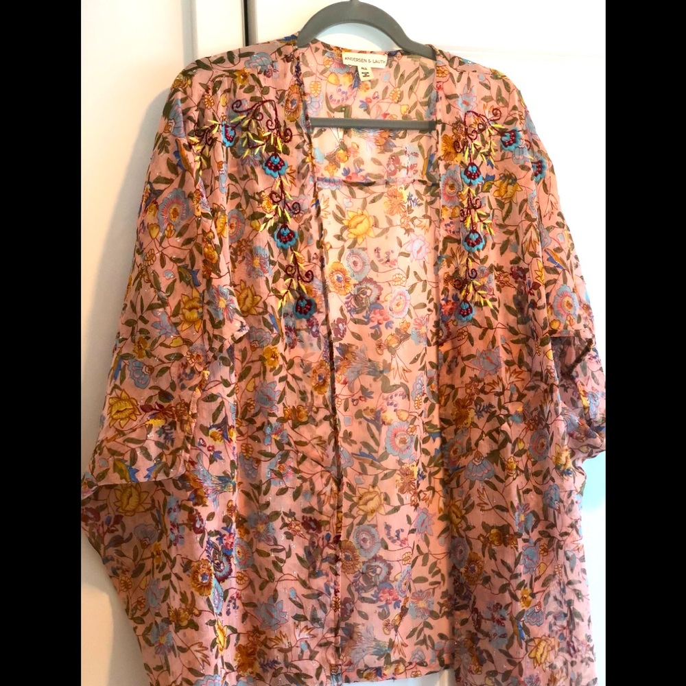 Anthropologie Andersen and Lauth kimono